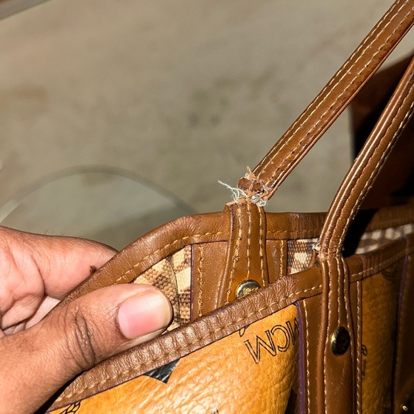 Well loved MCM neverfull - Picture 15 of 16